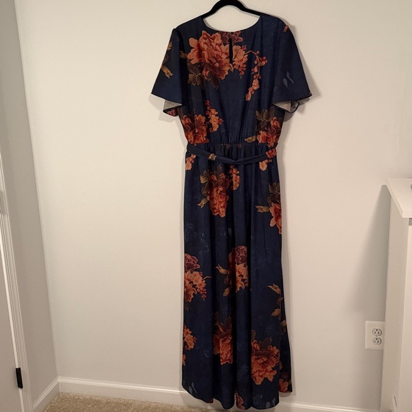 NWT Baltic Born Maxi Dress Floral with Side Slit Womens sz 2X - Picture 7 of 16